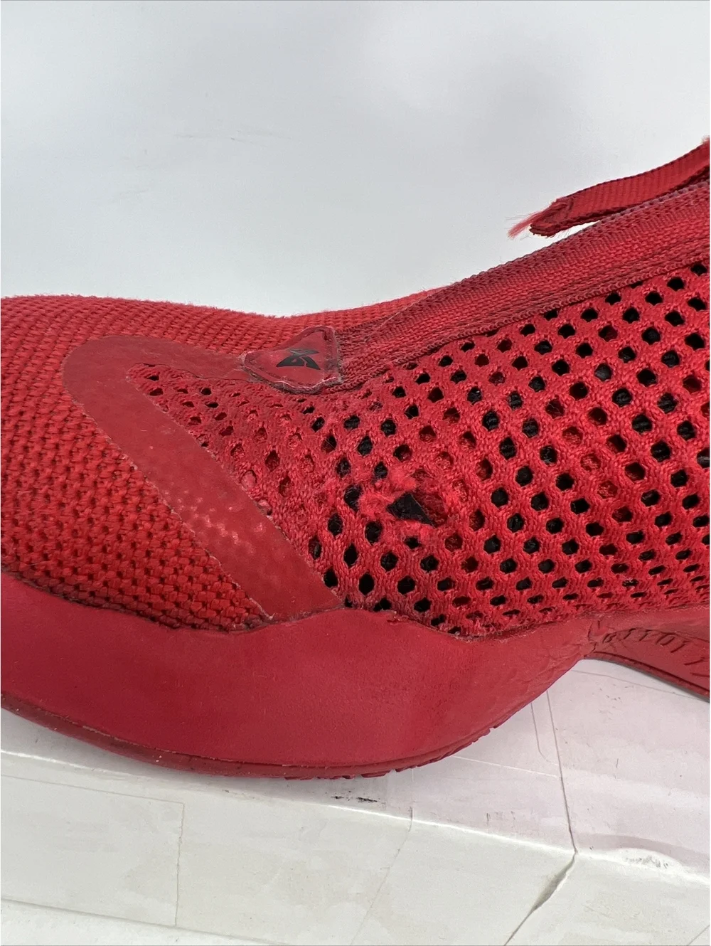 New Nike By You PG 4 iD Red Black CQ7339 991 Men's Size 6 US Women's 7.5